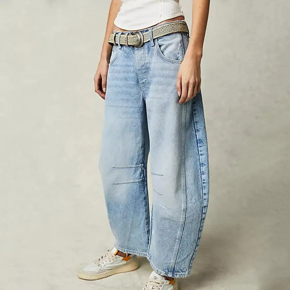 | Barrel-Leg Denim