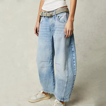 | Barrel-Leg Denim