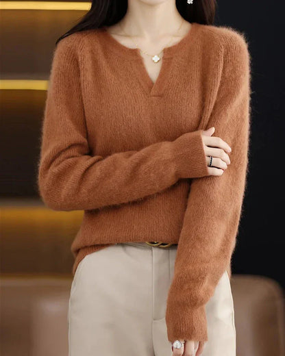 | Brushed Wool Pullover