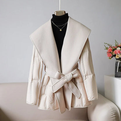 | Belted Down Jacket