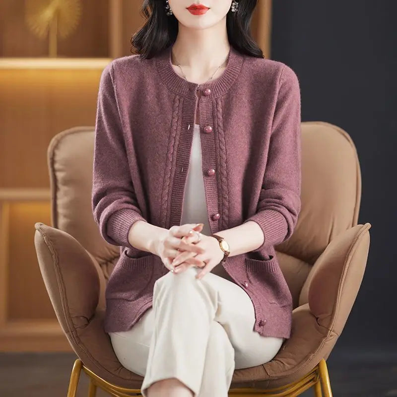 | Pearl Trim Cardigan