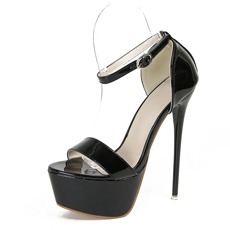 Summer Open Toe Stiletto Platform Sandals for Women