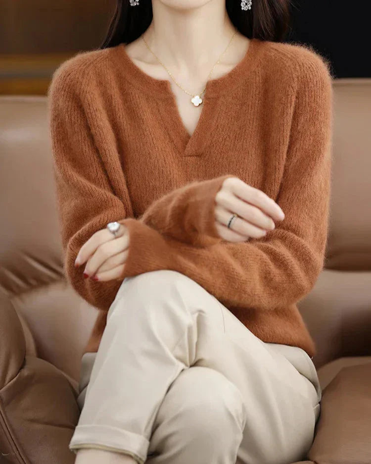 | Brushed Wool Pullover