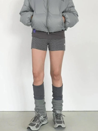Washed Baggy Retro Short