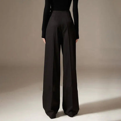 | Wide Leg Draped Pants