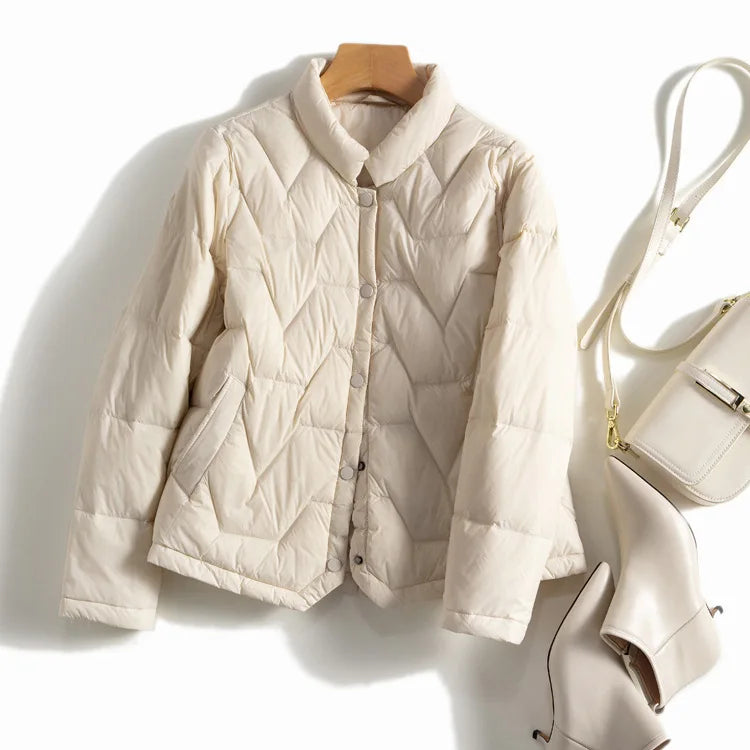 | Quilted Down Jacket