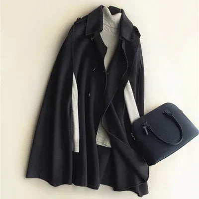 | Wool Cape Coat