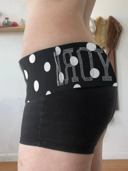 Solid Bow Sleepwear Short