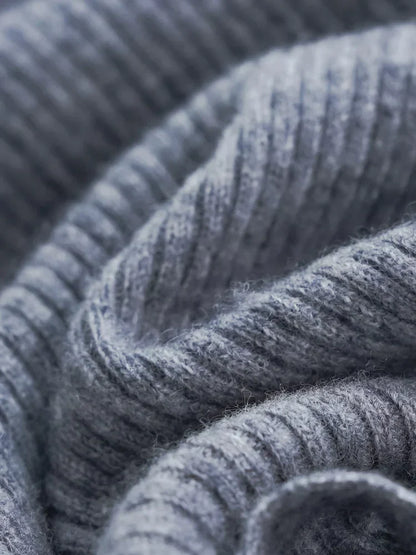 | Wool Knitted Wide Leg Pants