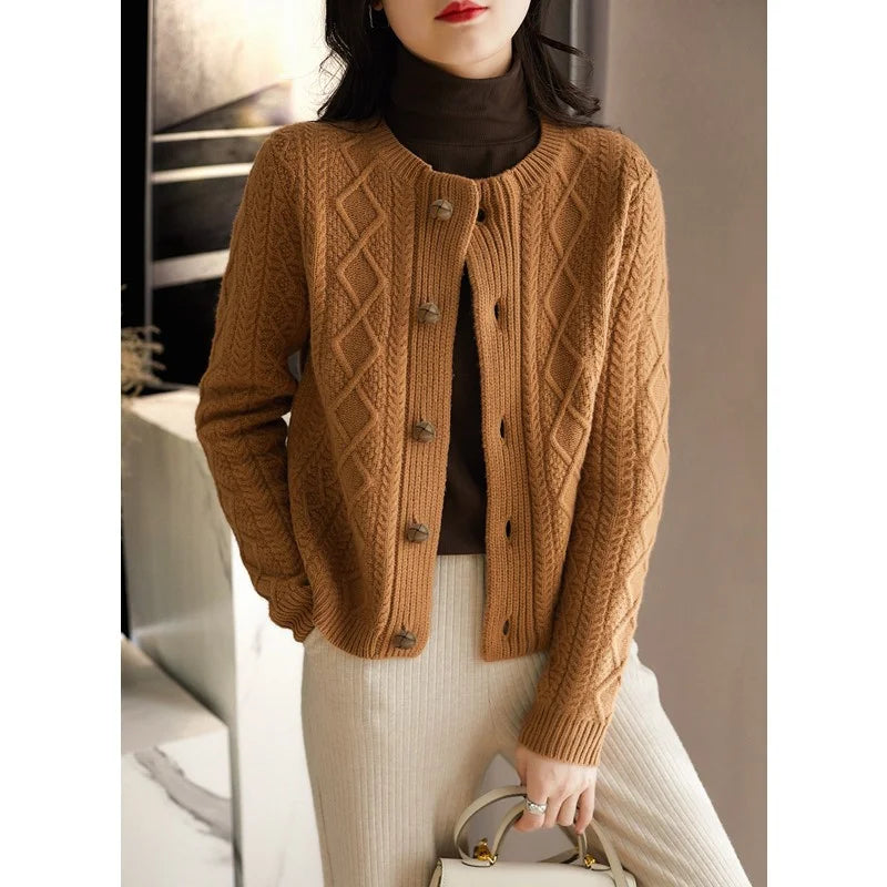 | Cable Knit Cardigan