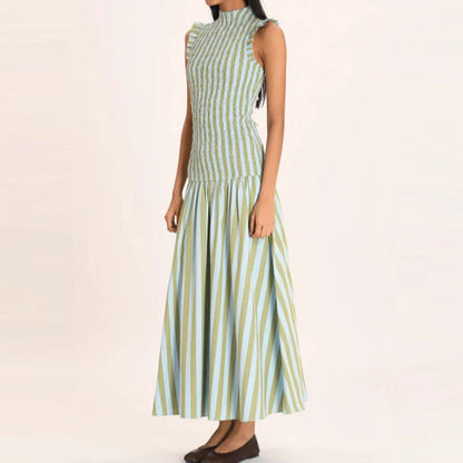 Rebecca Striped Maxi Dress