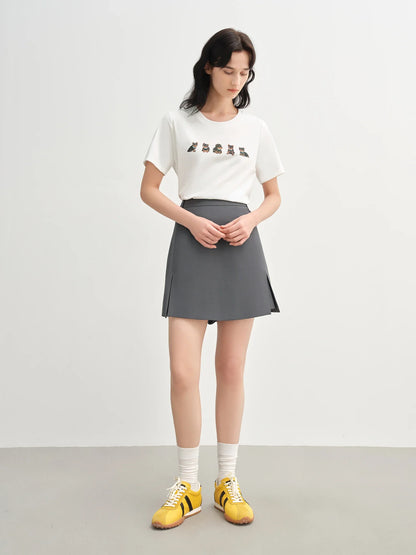 Blossom See-Through Lace Short