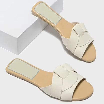 | Flat Buckle Sandals