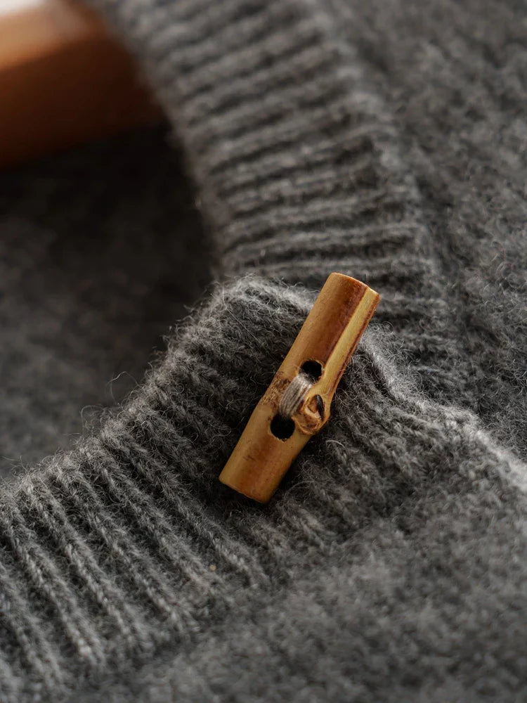 | Cashmere Button Cardigan
