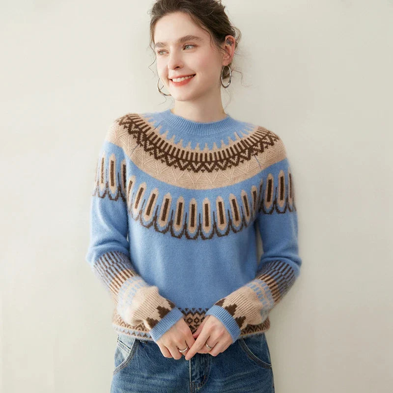 | Fair Isle Cashmere Sweater