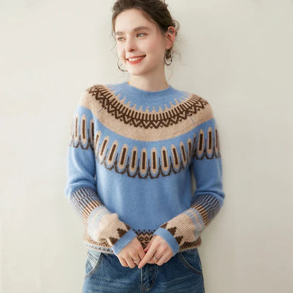 | Fair Isle Cashmere Sweater