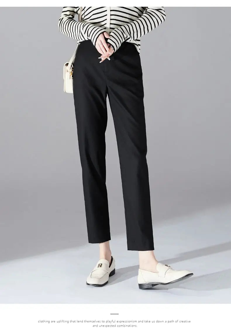 | High-Waist Trousers