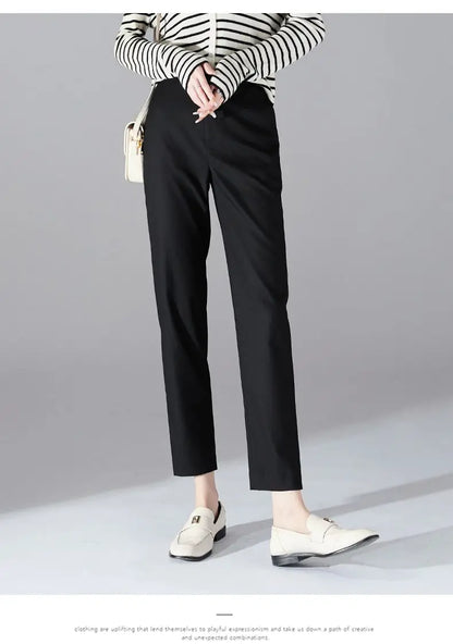 | High-Waist Trousers