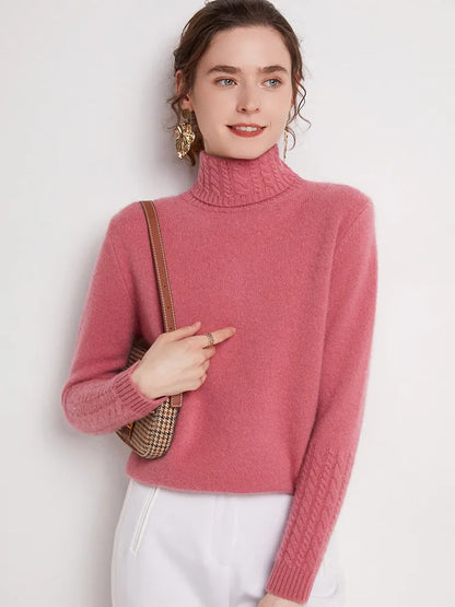 | 100% Merino Turtleneck