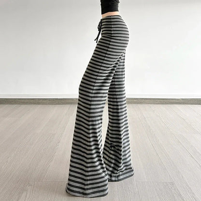 Striped Homewear Bootcut Pant