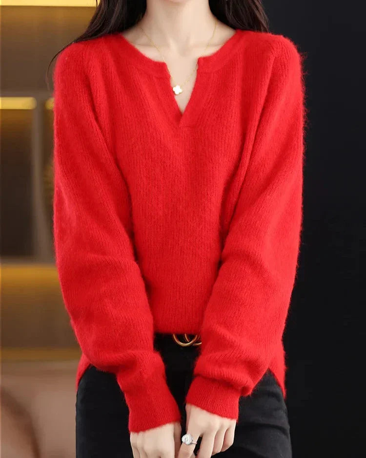 | Brushed Wool Pullover
