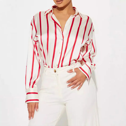 | Satin Stripe Shirt