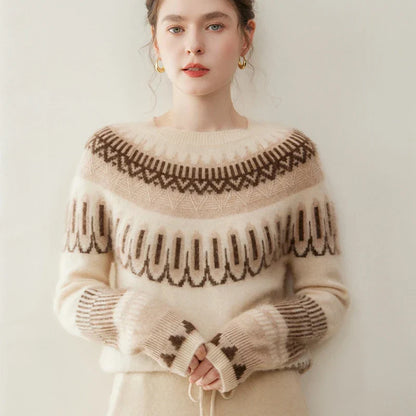 | Fair Isle Cashmere Sweater