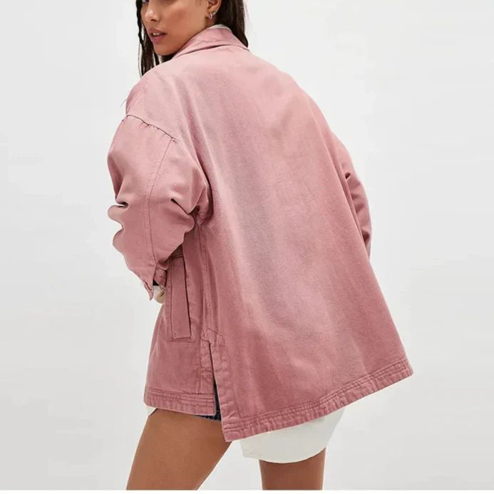 | Washed Denim Jacket