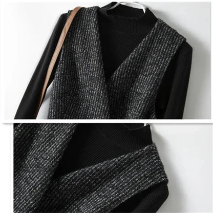 | Textured Wrap Vest
