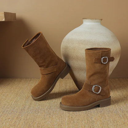 | Fair Isle Buckled Tredders
