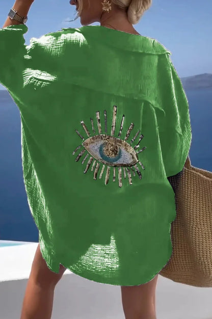 The Eyes Oversized Shirt