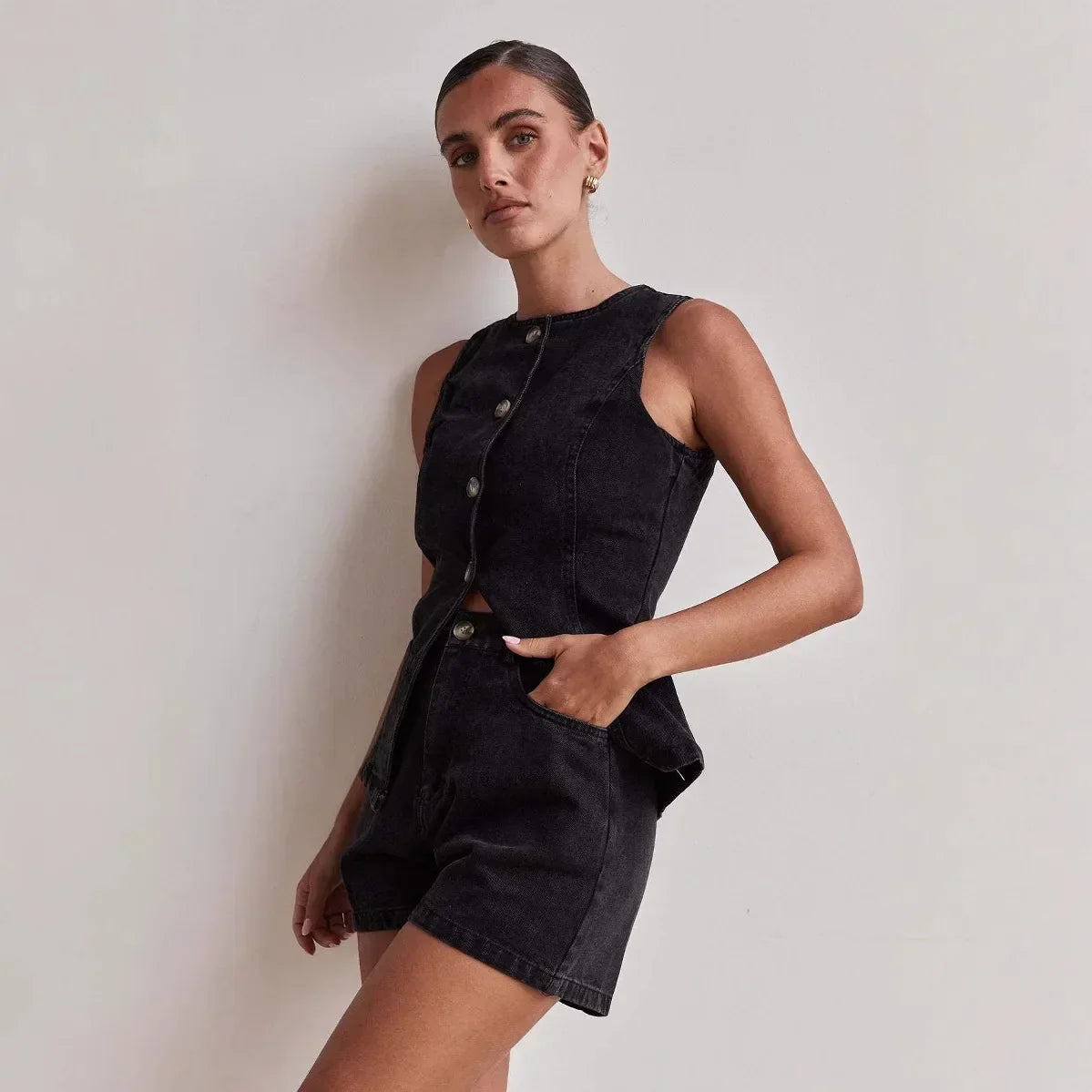 | Cotton Denim Set