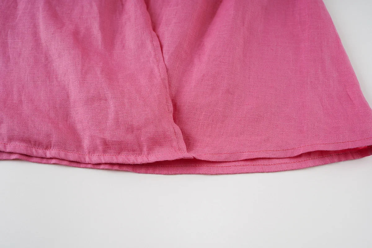 | Drape Linen Vest