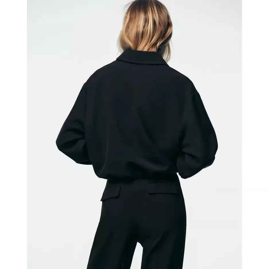 | Zip Puffy Jacket