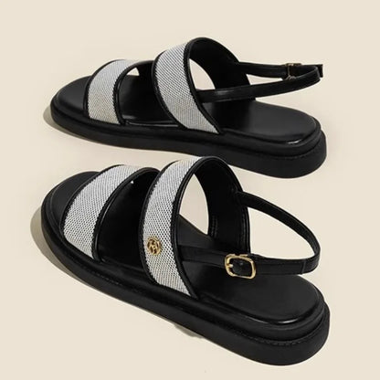 | Italian Woven Strap Sandals