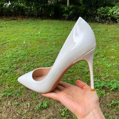 Black Yellow Red Extreme 12cm Thin High Heels