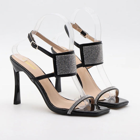 New elegant high-heeled sandals for summer