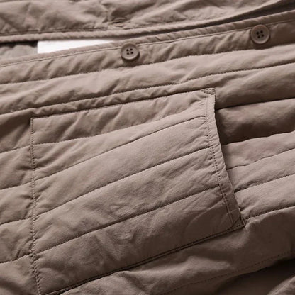 | Quilted Hooded Coat