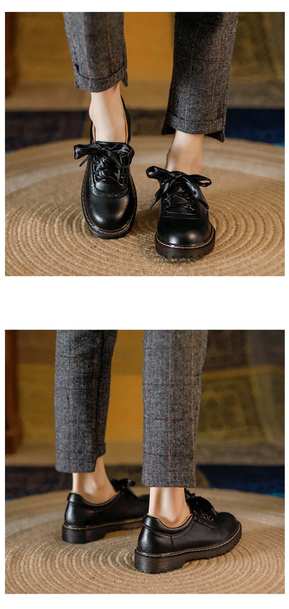 | 100% Leather Oxford Shoes