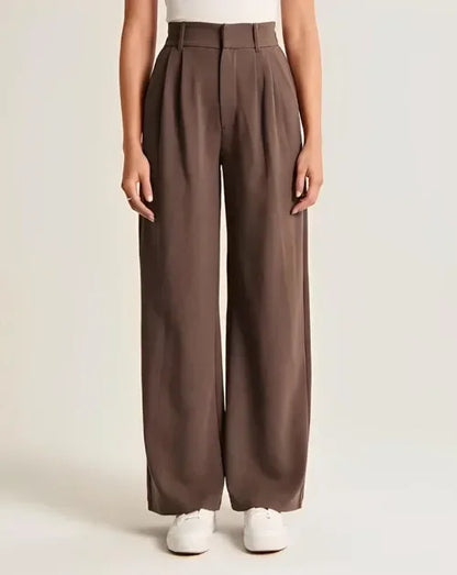 | Tailored Wide-Leg Trousers