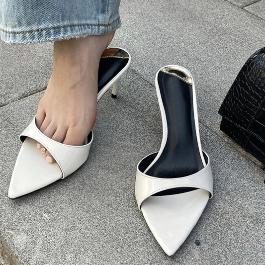 Summer Fashion Low Thin Heels Women Slippers Gladiator Sandals - Stylish and Comfortable