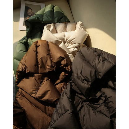 | Classic Hooded Down Puffer