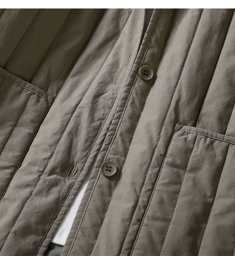 | Quilted Hooded Coat