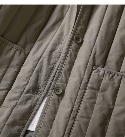 | Quilted Hooded Coat