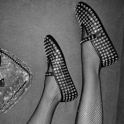 | Mary Janes in Midnight Color