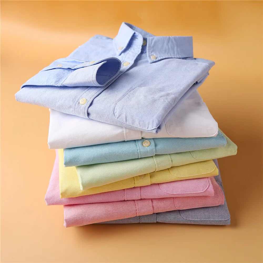 | Oxford Blouses in Pastel