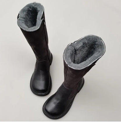 | Shearling Riding Boots
