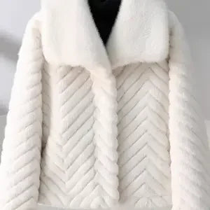 | Faux Mink Jacket