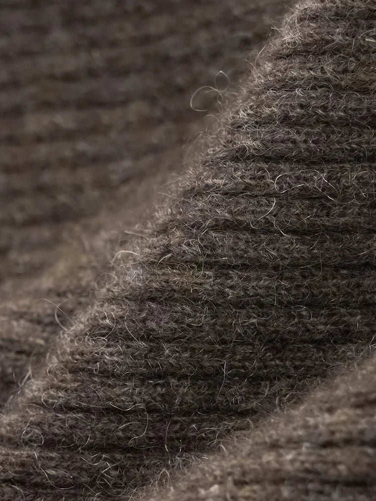 | Wool Knitted Wide Leg Pants