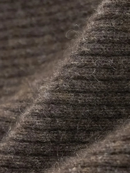 | Wool Knitted Wide Leg Pants
